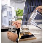 GE Profile 35.75" 28.7 Cu. Ft. Fingerprint Resistant Stainless Steel 4-door French Door Refrigerator - PGE29BYTFS