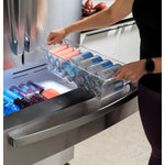 GE Profile 35.75" 28.7 Cu. Ft. Fingerprint Resistant Stainless Steel 4-door French Door Refrigerator - PGE29BYTFS