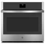 GE Stainless Steel 30" Built-In Convection Single Wall Oven (5.0 Cu.Ft.) with No Preheat Air Fry - JTS5000SVSS