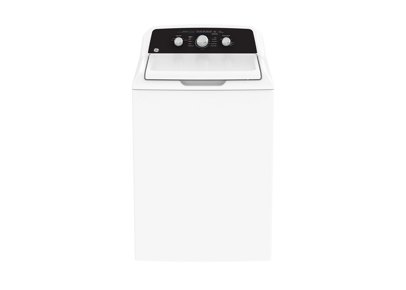 GE White Top Load Washer (4.4 Cu Ft.) & Electric Dryer with SaniFresh Cycle (6.2 cu.ft.) - GTW334BMRWS/GTX34EBMRWS
