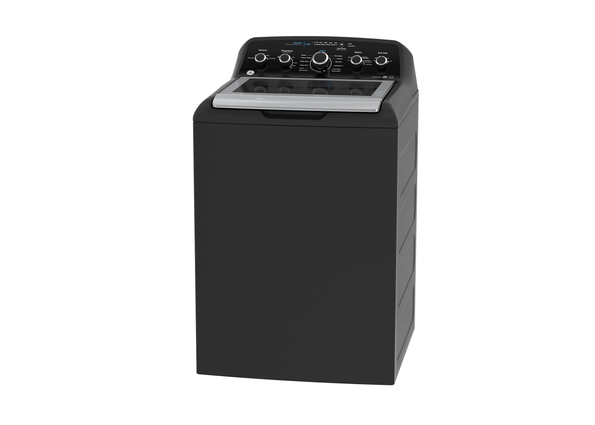 GE Diamond Grey Top Load Washer (4.9 Cu. Ft.) - GTW491BMRDG