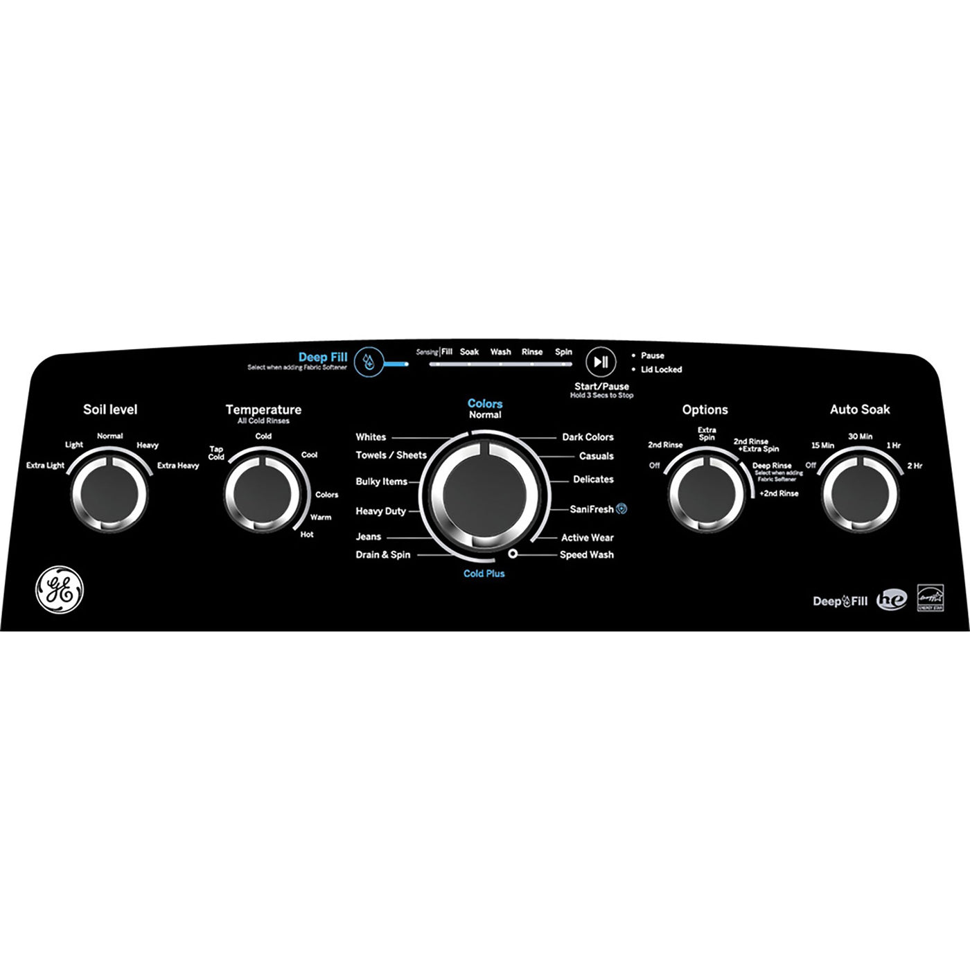 GE Diamond Grey Top Load Washer (4.9 Cu. Ft.) - GTW491BMRDG