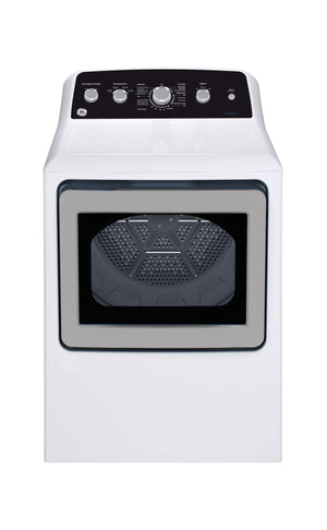 GE White Gas Dryer with SaniFresh Cycle (7.2 cu.ft.) - GTD49GBMRWS
