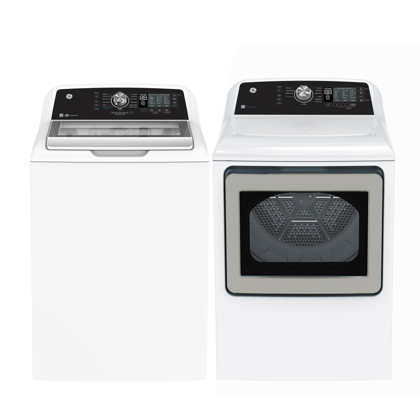 GE White Gas Dryer with SaniFresh Cycle (7.4 cu.ft.) - GTD68GBMRWS