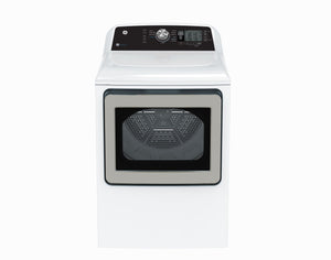 GE White Gas Dryer with SaniFresh Cycle (7.4 cu.ft.) - GTD68GBMRWS