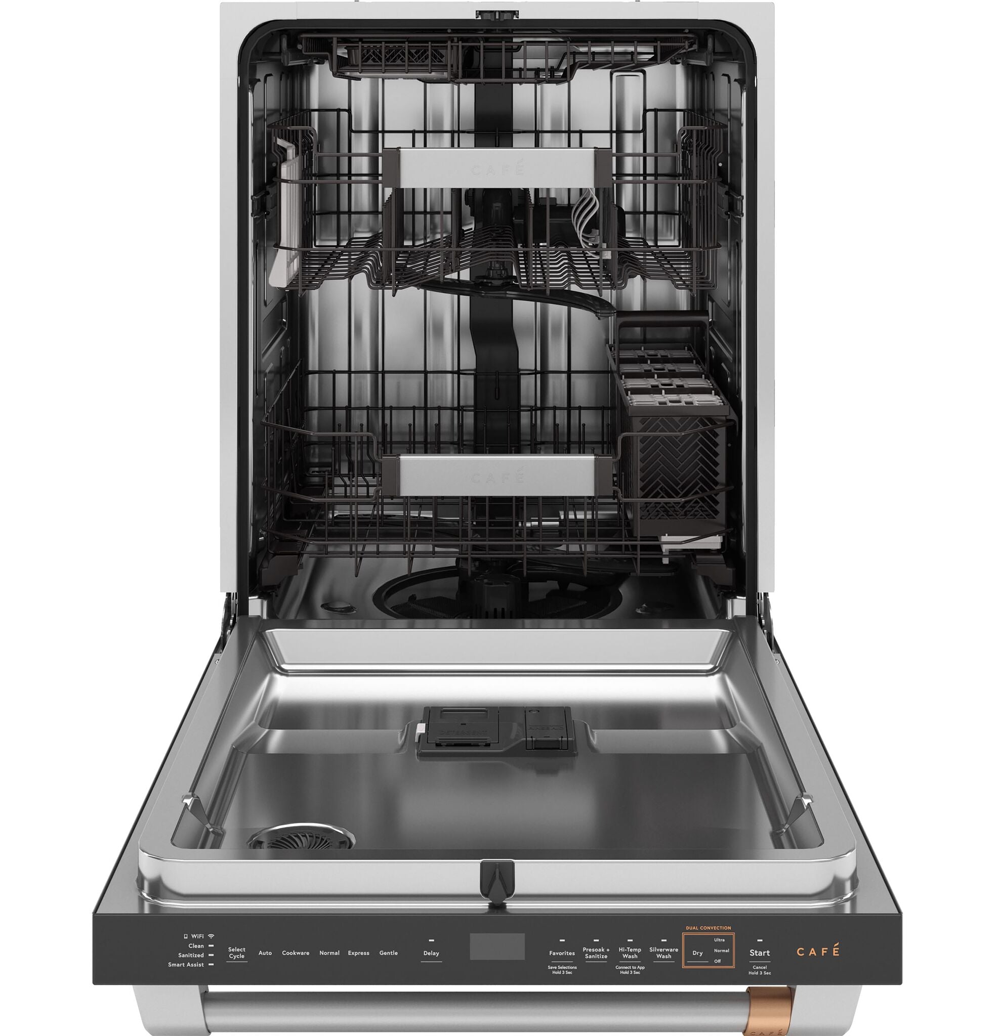 Café Stainless Steel Custom-Fit Dishwasher with UltraWash - CDT888P2VS1