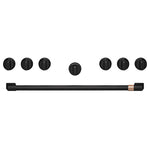 Café Black 36" Handle & Knob Set for Pro Range and Rangetop - CXPR6HKPTFB
