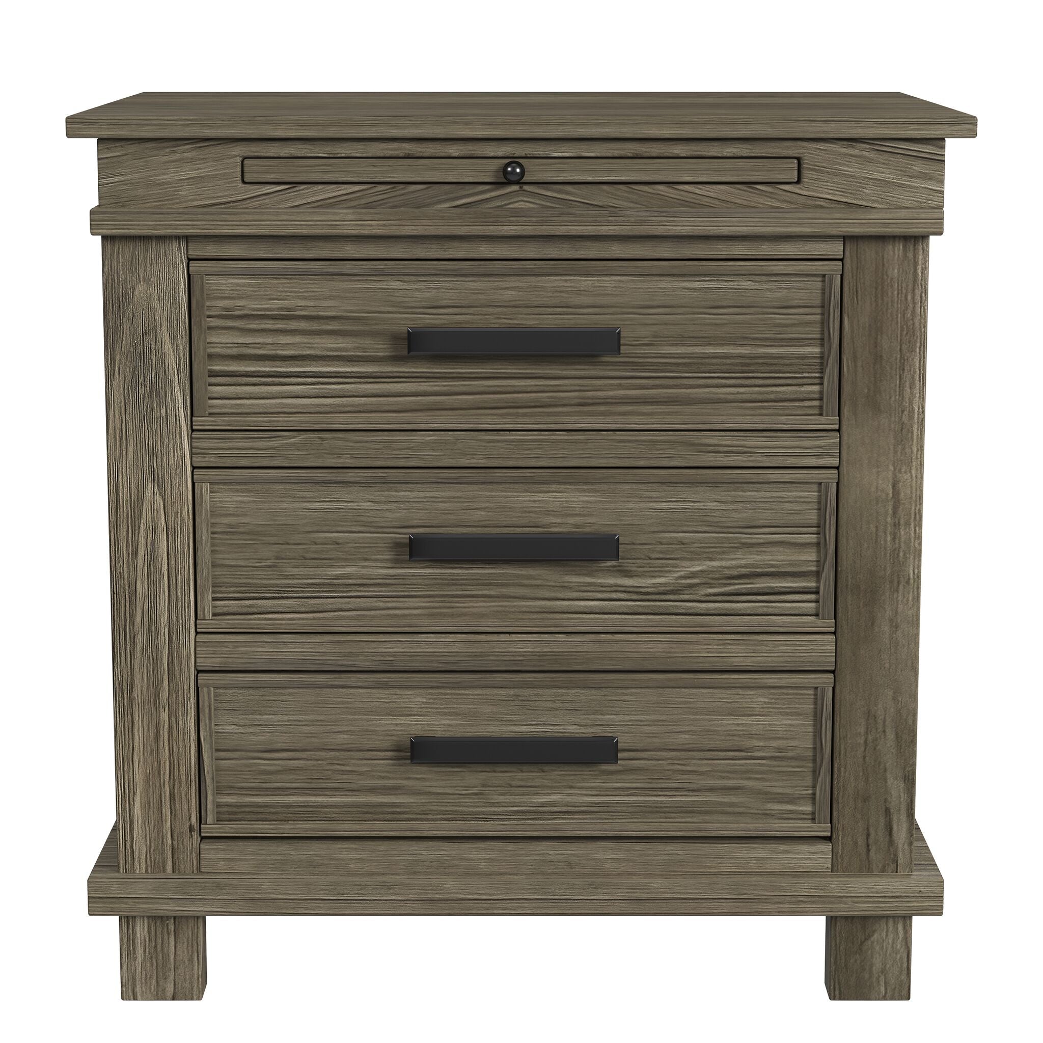 Glacier Point Night Table - Greystone