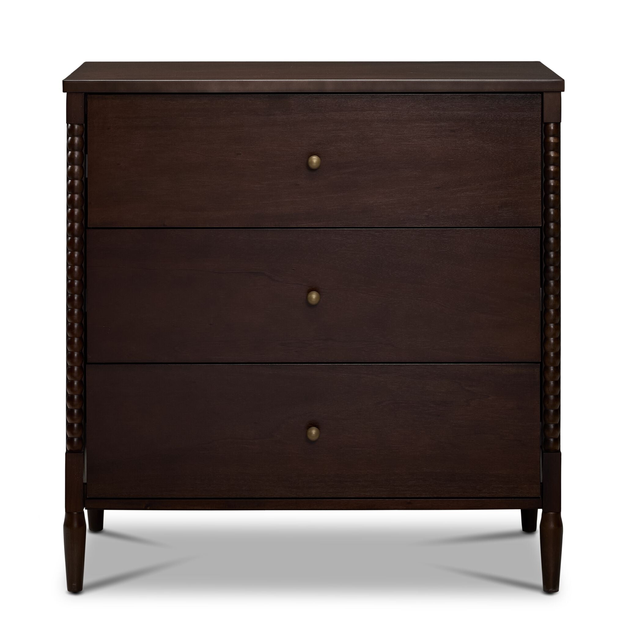 Delta Children Grace 3 Drawer Dresser - Walnut Espresso