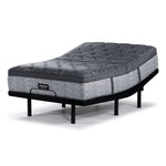Beautyrest World Class Grandeur Medium King Mattress and L2 Motion Pro Adjustable Base