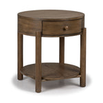 Hadleigh 24" End Table - Honey Brown Finish