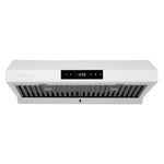 Hauslane Matte White 30" 860 CFM Under Cabinet Range Hood - UC-PS18WHT-30