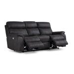 Haven Dual Power Reclining Sofa - Grey