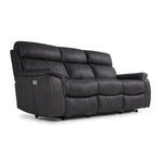 Haven Dual Power Reclining Sofa - Grey