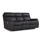Haven Dual Power Reclining Sofa, Loveseat and Recliner Set - Grey