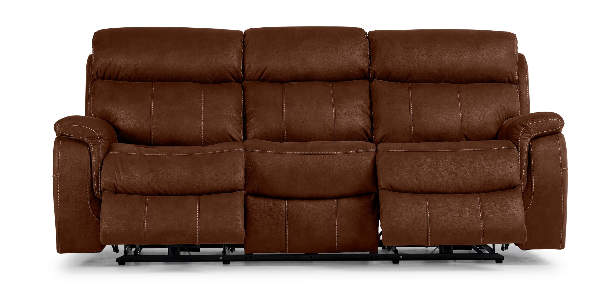 Haven Dual Power Reclining Sofa - Mocha