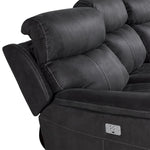 Haven Dual Power Reclining Sofa, Loveseat and Recliner Set - Grey