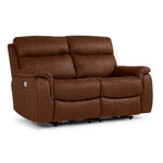Haven Dual Power Reclining Loveseat - Mocha