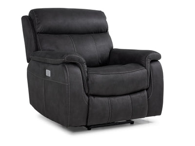 Haven Dual Power Reclining Chair - Grey