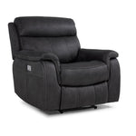 Haven Dual Power Reclining Sofa, Loveseat and Recliner Set - Grey