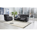 Haven Dual Power Reclining Sofa - Grey
