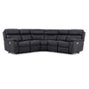 Haven 5-Piece Dual Power Reclining Sectional - Grey