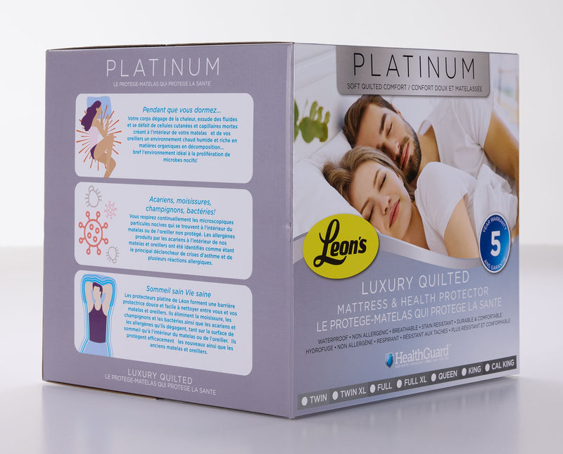 Platinum Plus Twin XL Mattress Protector Leon's
