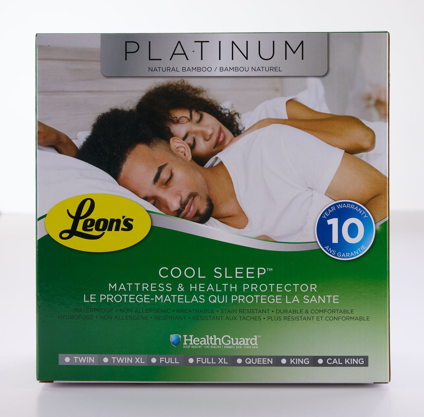 Platinum King Mattress Health Guard - Bamboo