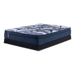 Sealy Posturepedic® Plus Sterling - Hugo II Medium Eurotop King Mattress and Low Profile Split Boxspring Set