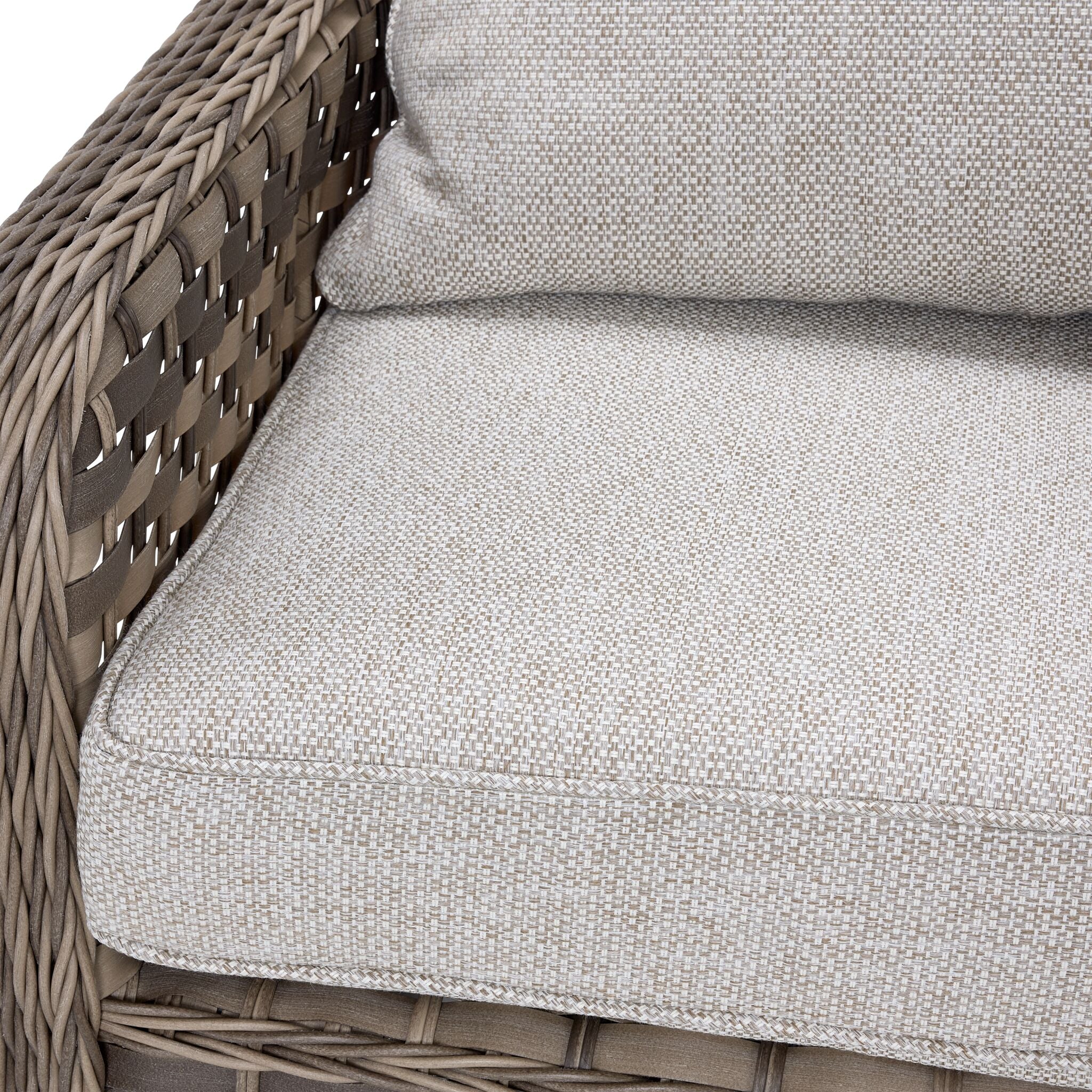 Isla Outdoor Swivel Chair - Grey, Beige