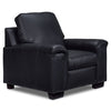 Icon Leather Chair - Black