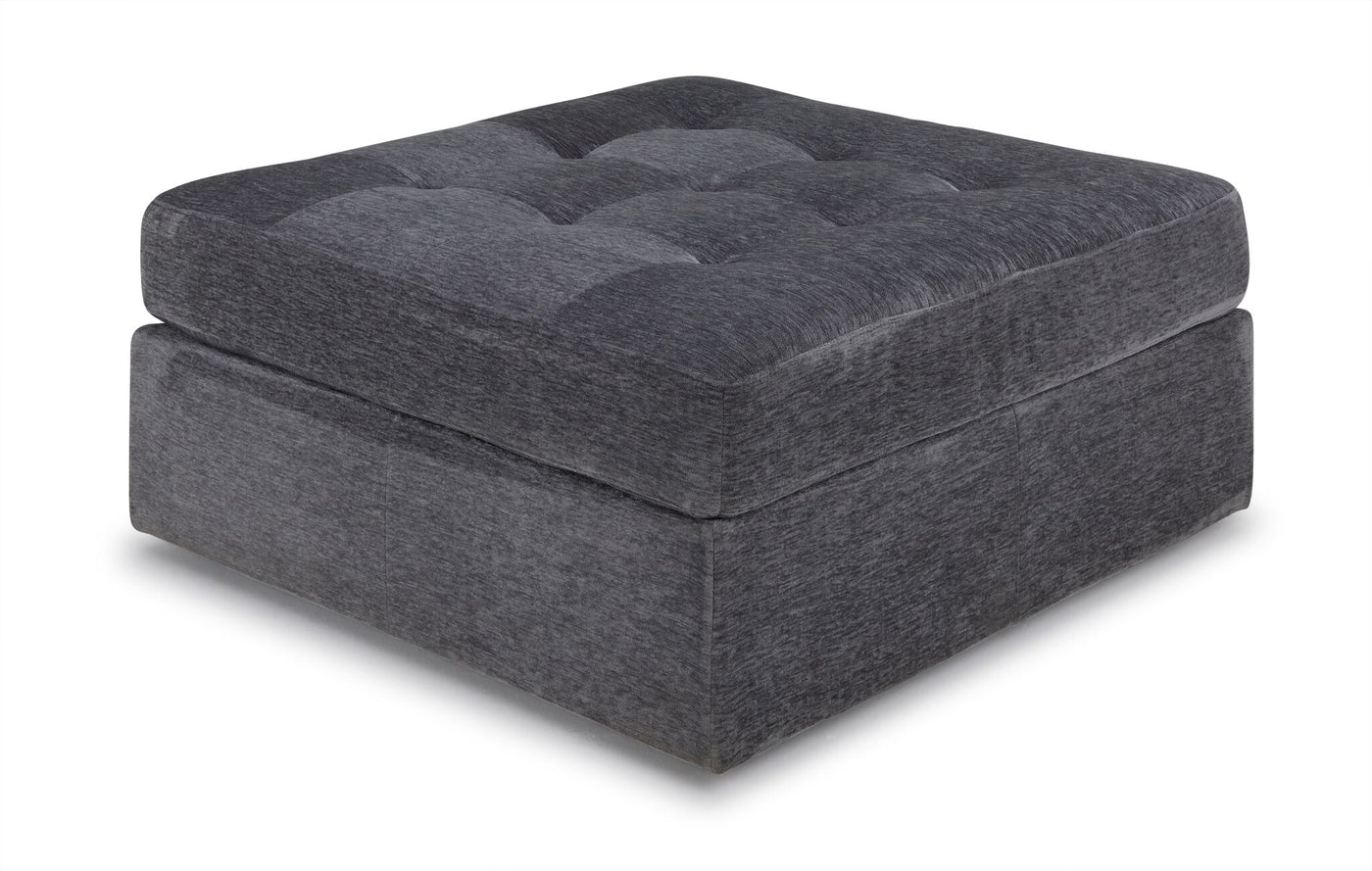 Jayce 5-Piece Modular Sectional with Ottoman - Grey