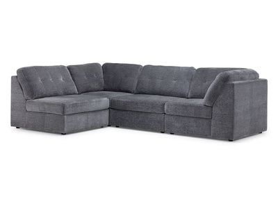 Jayce 4-Piece Modular Sectional - Grey