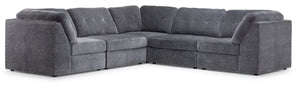 Jayce 5-Piece Modular Sectional - Grey