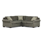 Jayden 2-Piece Sectional with Right-Facing Loveseat - Patina Dark Grey