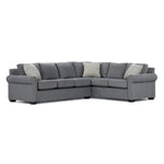 Jayden 2-Piece Sectional with Left-Facing Sofa - Patina Dark Grey