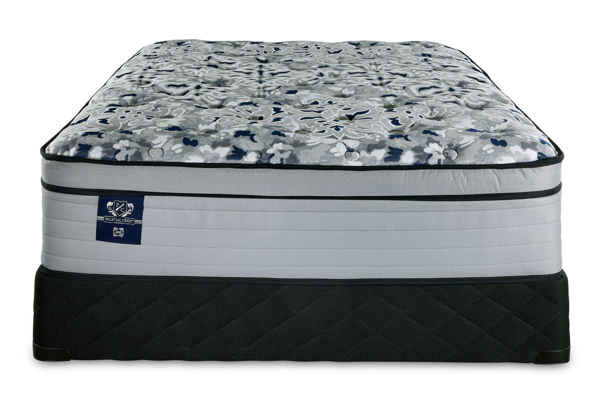 Sealy Posturepedic® Palatial Crest® Kamden II Firm Eurotop TwinXL Mattress and Boxspring Set