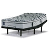 Sealy Posturepedic® Palatial Crest® Kamden II Firm Eurotop Full Mattress and L2 Motion Pro Adjustable Base