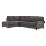 Kasey 2-Piece Sectional with Left Facing Chaise - Grey
