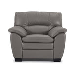 Kendrick Leather Chair - Grey