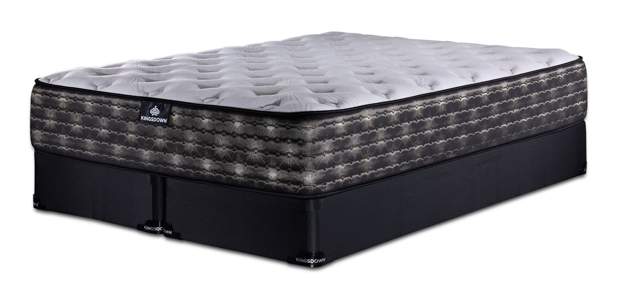 In Harmony - Kingsdown Concert Medium Tight Top Queen Mattress and Split Boxspring Set