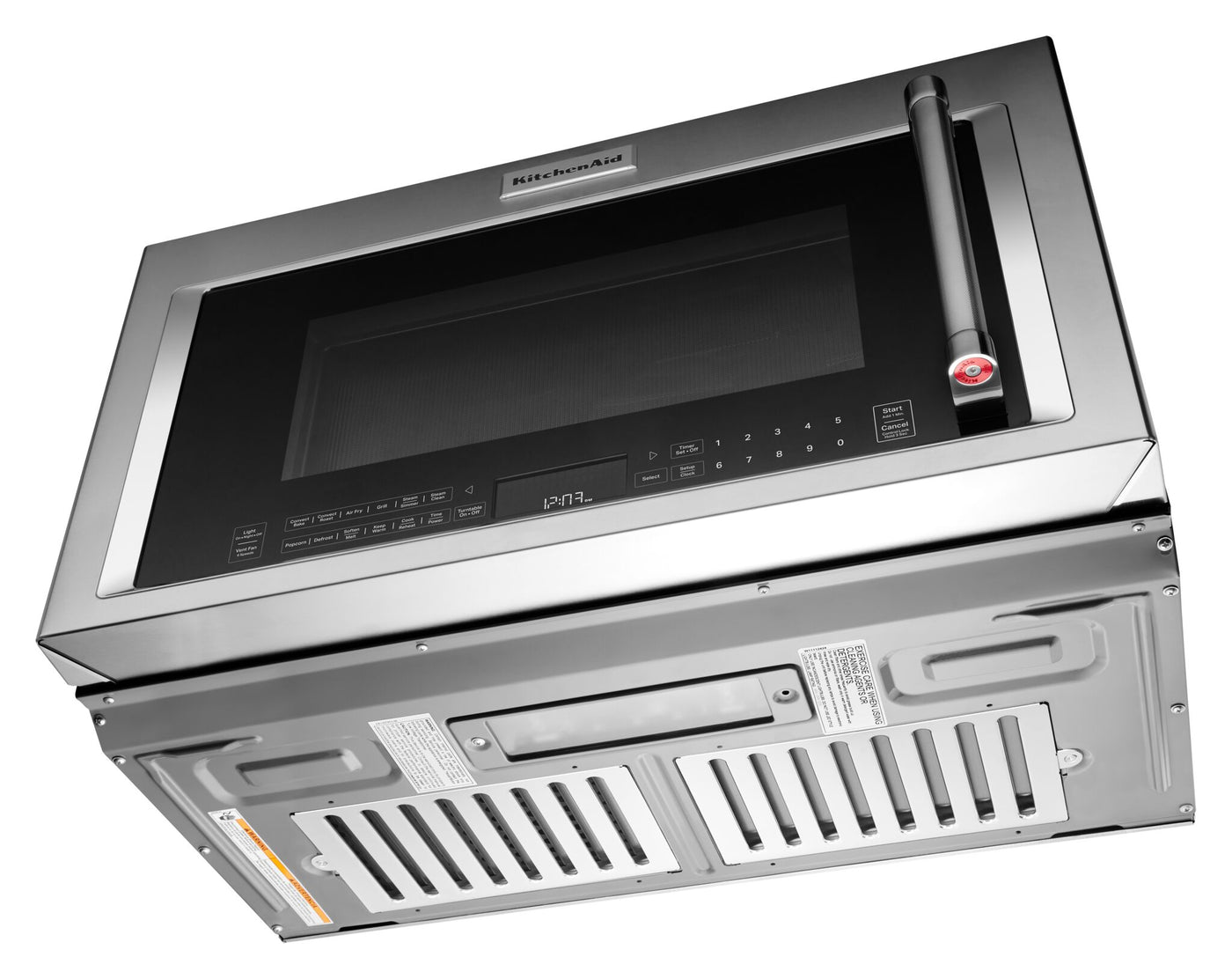 KitchenAid PrintShield Stainless Over-the-Range Microwave (1.90 Cu Ft) - YKMHC319LPS