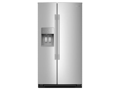 KitchenAid 36" 28.7 Cu. Ft. Printshield Stainless Steel Side-by-Side Refrigerator - KRSF536RPS
