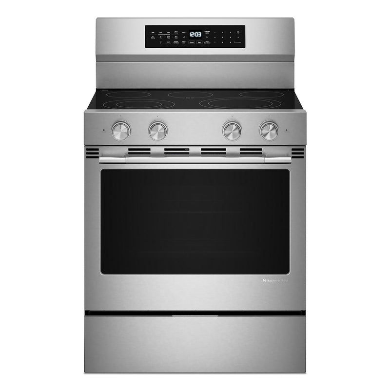 KitchenAid Printshield Stainless Freestanding Electric Convection