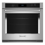 KitchenAid PrintShield Stainless 30" Wall Oven (5.00 Cu Ft) - KOES530PPS