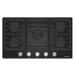 KitchenAid Black 30" Gas Cooktop - KCGG530PBL