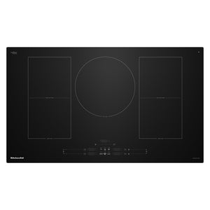 KitchenAid Black 36" Induction Cooktop - KCIT736SBL