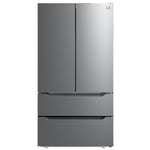 L2 36" 22.48 Cu. Ft. Stainless Steel Counter-Depth French Door Refrigerator - LRQ23B4AST