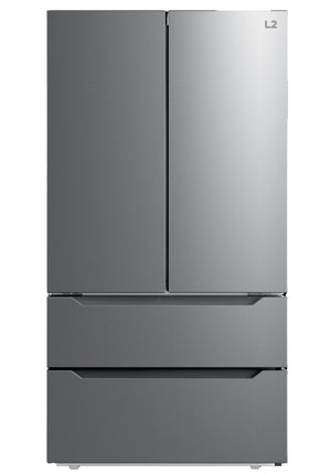 L2 36" 22.48 Cu. Ft. Stainless Steel Counter-Depth French Door Refrigerator - LRQ23B4AST