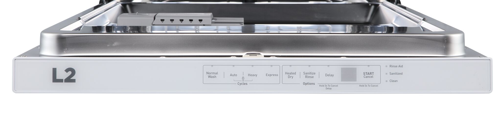 L2 White Smart Dishwasher with Sensor (52 dBA) - LDT24B12AWW